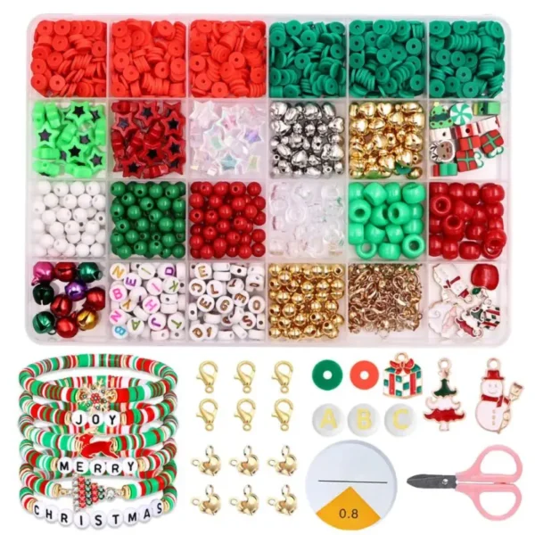 Set Brățări DIY Tematic de Iarnă