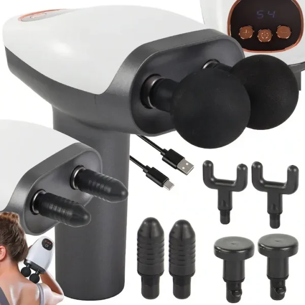 pistol masaj Miraza 8 accesorii